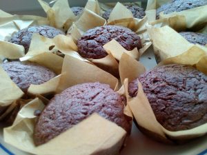 Błyskawiczne muffinki czekoladowe bez glutenu